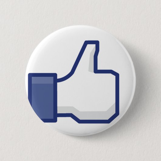 Badge Rond 5 Cm Comme main (Devant)