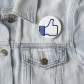 Badge Rond 5 Cm Comme main (En situation)