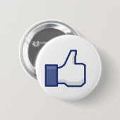 Badge Rond 5 Cm Comme main (Devant & derrière)