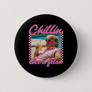 Badge Rond 5 Cm Comme Trump Felon Shirt Républicain Drôle Trump 20