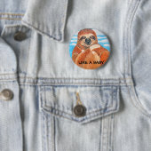 BADGE ROND 5 CM COMME UN BÉBÉ (En situation)