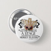 Badge Rond 5 Cm Comme vous l'aimez pour citer (Devant & derrière)