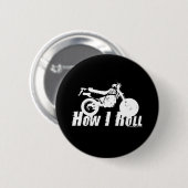 Badge Rond 5 Cm Comment je roule (Devant & derrière)