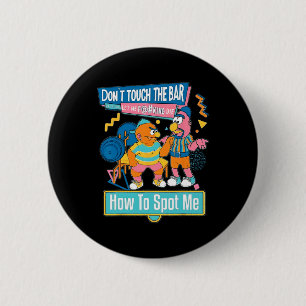 Badge Rond 5 Cm Comment Me Repérer Gym Poids Bodybuilding Fitn
