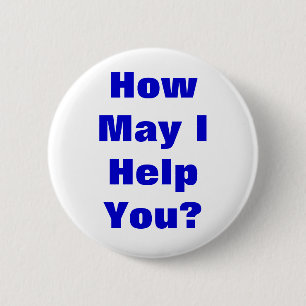 Badge Rond 5 Cm Comment peux j'aidez-vous