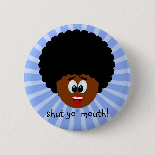 Badge Rond 5 Cm Comment suggérer poliment que quelqu'un cesse de p (Devant)