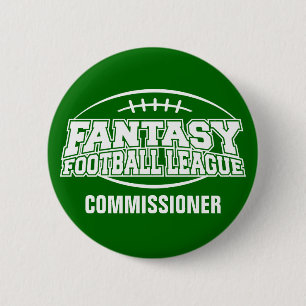 Badge Rond 5 Cm Commissaire FFL de football Imaginaire