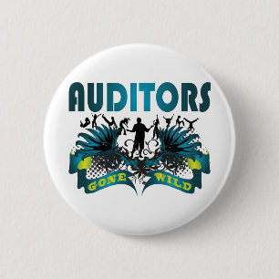 Badge Rond 5 Cm Commissaires aux comptes fous