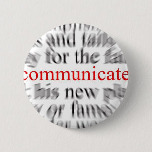 Badge Rond 5 Cm Communication
