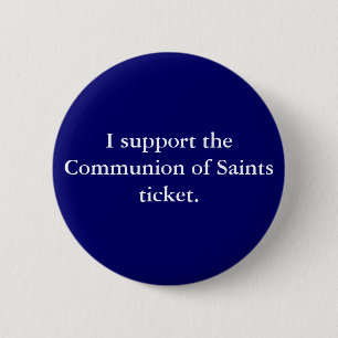 Badge Rond 5 Cm Communion des saints "08