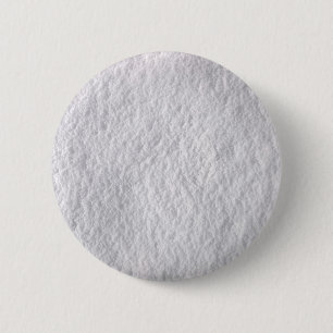 Badge Rond 5 Cm Compacted Snow Texture