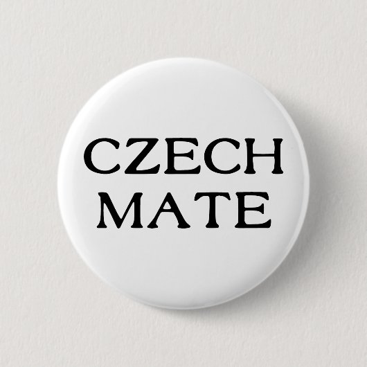 Badge Rond 5 Cm Compagnon tchèque (Devant)