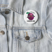 Badge Rond 5 Cm Compassion Fruit Funky Passion Fruit Pun (En situation)
