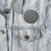 Badge Rond 5 Cm Complex Metal Structure (En situation)