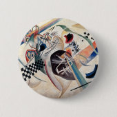 Badge Rond 5 Cm Composition de Kandinsky (Devant)