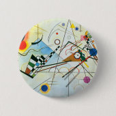 Badge Rond 5 Cm Composition VIII par Wassily Kandinsky (Devant)