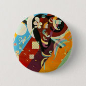 Badge Rond 5 Cm Compositon Abstrait Kandinsky IX (Devant)