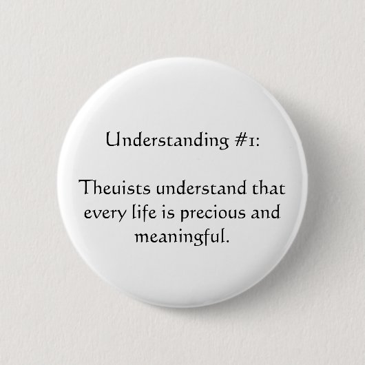 Badge Rond 5 Cm Comprendre #1 (Devant)