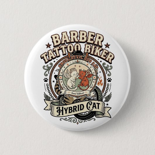 Badge Rond 5 Cm Comptable Saison Fiscale Chat Comptable Saison Fis (Devant)