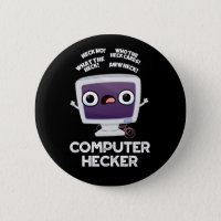 Computer Hecker Funny Hacker Pun Dark BG