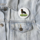 Badge Rond 5 Cm Comte Antonii de Pasha (En situation)