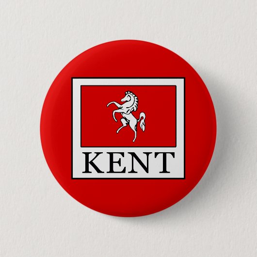 Badge Rond 5 Cm Comté de Kent (Devant)
