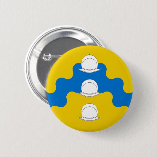 Badge Rond 5 Cm Comté de Rio de las Animas (Devant & derrière)