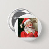 Badge Rond 5 Cm CON31 Père Noël 1 Stirring.tif (Devant & derrière)