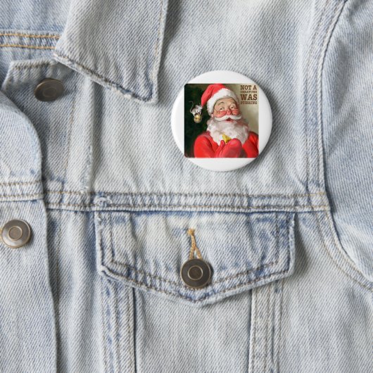 Badge Rond 5 Cm CON31 Père Noël 1 Stirring.tif (En situation)