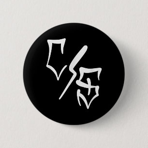 Badge Rond 5 Cm Con Safos Tattoo Graffiti Chicano Art Mexicain Ame