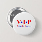 Badge Rond 5 Cm Conception 400 de VIP (Devant & derrière)