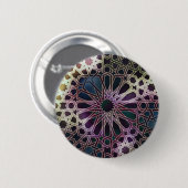 Badge Rond 5 Cm Conception Alhambra (Devant & derrière)