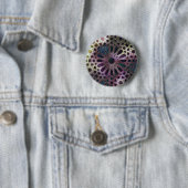 Badge Rond 5 Cm Conception Alhambra (En situation)