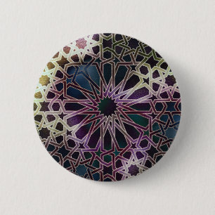 Badge Rond 5 Cm Conception Alhambra