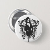 Badge Rond 5 Cm Conception Art des Ténèbres Bellatrix Lestrange (Devant & derrière)