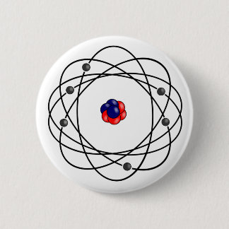Badge Rond 5 Cm Conception atomique