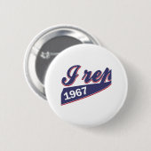 Badge Rond 5 Cm conception de 48 anniversaires (Devant & derrière)