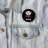 Badge Rond 5 Cm Conception de base Peekaboo (En situation)