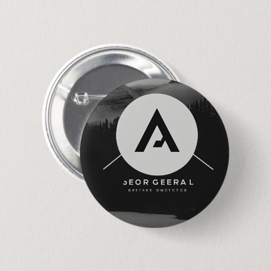 Badge Rond 5 Cm Conception de bouton classique (Devant & derrière)