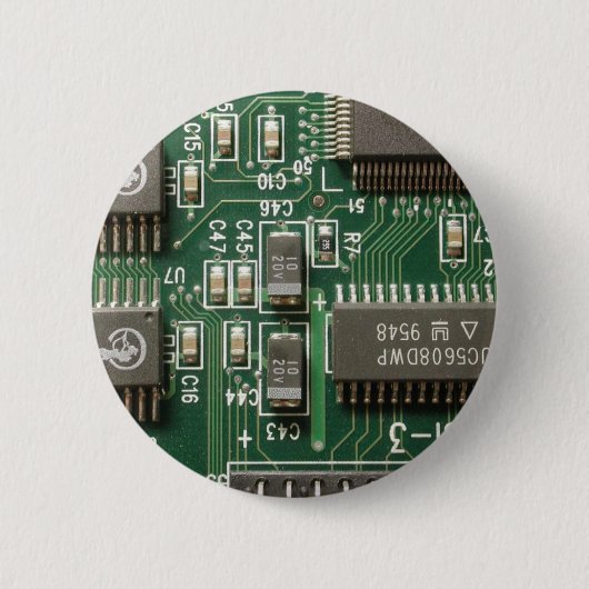 Badge Rond 5 Cm Conception de carte (Devant)