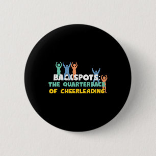 Badge Rond 5 Cm Conception de cheerleading Ckspots pour gymnaste e