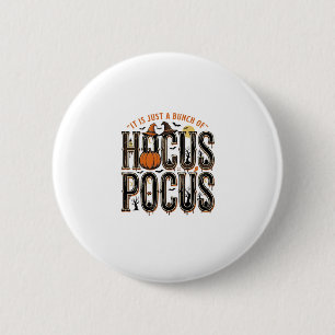 Badge Rond 5 Cm Conception de chemise de citrouille d'Halloween Ho