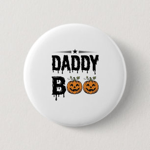 Badge Rond 5 Cm Conception de chemise de citrouille Halloween vint