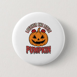 Badge Rond 5 Cm Conception de chemise de livraison Halloween Nurse