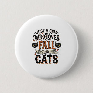 Badge Rond 5 Cm Conception de chemise Halloween vintage pour amour