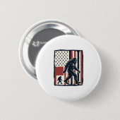 Badge Rond 5 Cm Conception de chemise vectorielle de drapeau de cr (Devant & derrière)