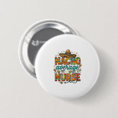 Badge Rond 5 Cm Conception de chemise vectorielle Nacho Average Nu (Devant & derrière)