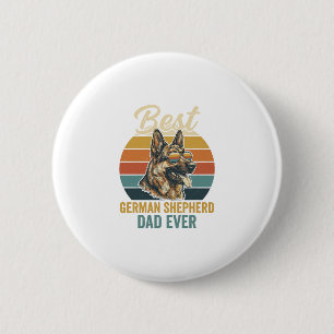 Badge Rond 5 Cm Conception de chemise vintage coucher de soleil Pa