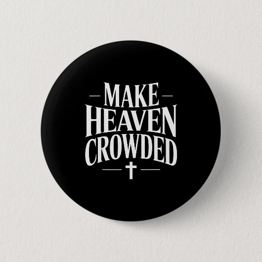 Badge Rond 5 Cm Conception de citation chrétienne pour remplir le (Devant)