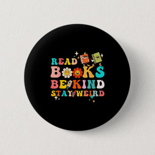 Badge Rond 5 Cm Conception de citation de livre de lecteur drôle p